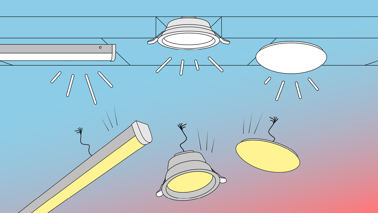 Leuchtstofflampen-Ersatz – aber richtig